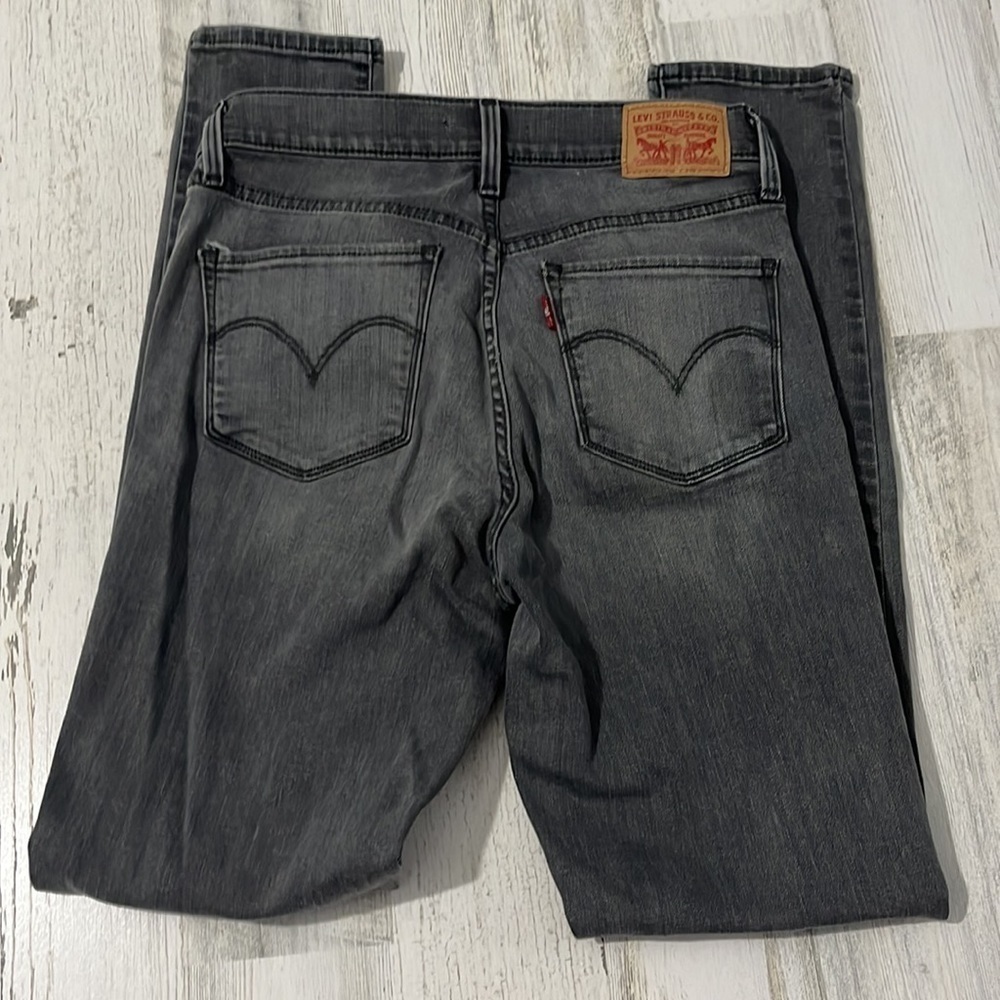 Levi’s Gray 311 Shaping Skinny Jeans Size 28 - Picture 3 of 9